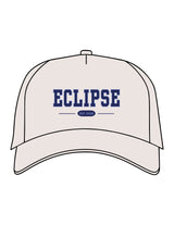 The Canvas Cap - Bone - Eclipse Fitness Studios - Center Crown Stacked - Embroidered - Puff - Full Color