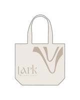 The Tote Bag - Natural - Pure Movement LARK - Full Front - Printed - Fawn