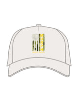 The Canvas Cap - Off White - Crossfit Trifecta - Center Crown - Printed - Full Color