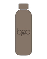 The Water Bottle - Latte - Baxter Pacific - Center Body - Printed - Tone on Tone