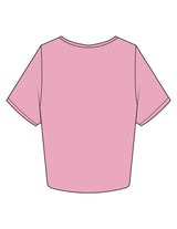 The Crop Tee - Bubblegum - Sweat Circuit - Left Chest - Printed - Full Color