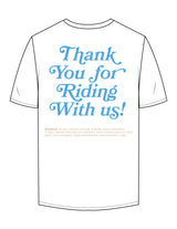 The Mens Tee - White - Ritual Indoor Cycling - Left Chest & Back Stacked - Printed - Full Color