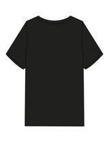 The Mens Heavyweight Tee - Black - Collective Studios - Center Chest - Printed - White