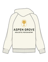 The Mens Hoodie - Off White - PKPP - Left Chest & Back Stacked - Printed - Full Color