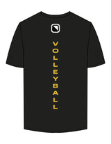 The Mens Tee - Black - Odyssey Performance - Center Chest Stacked & Back Spine - Printed - Full Color