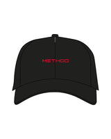 The Dad Hat - Black - Method Lagree - Center Crown - Embroidered - Red