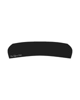 The Headband - Black - Lynn Club Social - Front Right Side - Printed - White