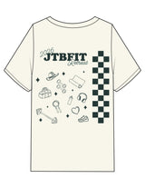 The Mens Heavyweight Tee - Off White - JTB Fit - Center Chest & Full Back - Printed - Full Color