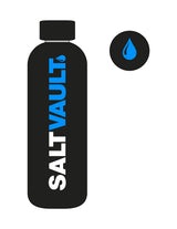 The Water Bottle - Black - Saltvault - Center Body - Printed - Full Color