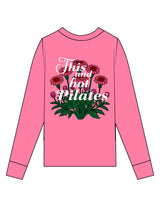 The Unisex Midweight Long Sleeve - Watermelon - Brick House Fitness - Left Chest & Right Trunk - Left & Right Sleeve - Full Back - Printed - Full Color