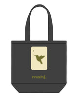 The Promo Tote Bag - Charcoal - Barnes. The Label - Center Body - Printed - Full Color