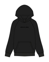 The Womens Hoodie - Black  - House of Lagree - Center Chest - Tone on Tone