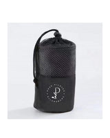 The Gym Towel - Black - Pose Pilates - Bottom Text - Embroidered - Gym Bag - Center Icon - White