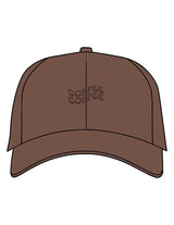 The Dad Hat - Brown - Coffee - Center Chest Stacked - Embroidered - Tone on Tone