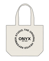 The Tote Bag - Natural - Onyx Fit - Center Stacked - Black
