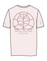 The Womens Tee - Pink - EVERCORE - Center Chest Stacked & Back Image Stacked - Printed - Mauve