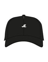 The Performance Hat - Black - JL Marketing - Center Crown - Embroidered - White