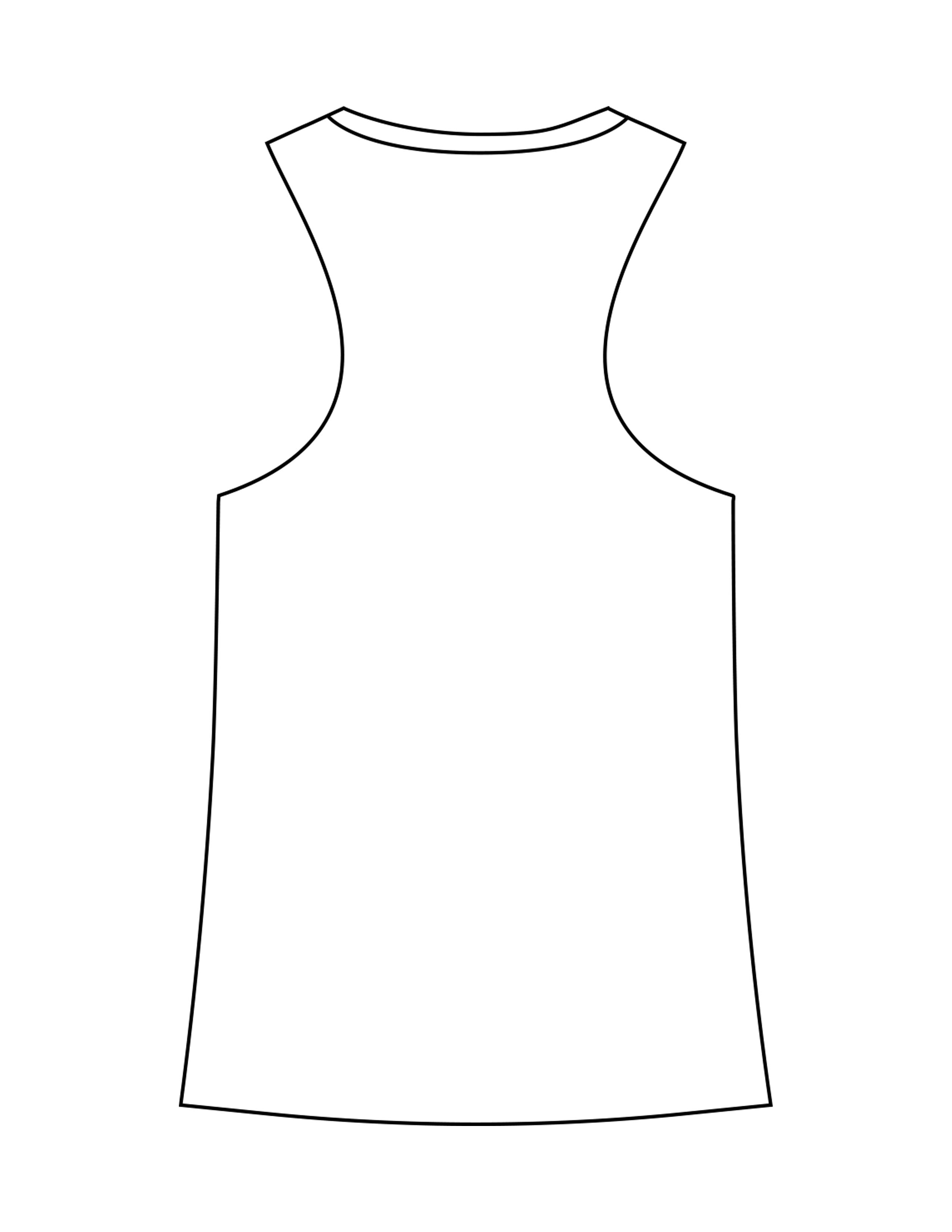 The Crop Muscle Racerback - White - XPLOREFIT - Center Chest Stacked - Printed - Black