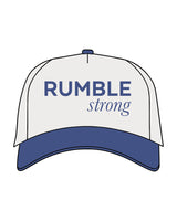 The Canvas Cap - Natural / Liberty - Rumble - Center Crown Stacked "RUMBLE STRONG" - Embroidered - Liberty