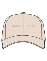 The Dad Hat - Stone - Absolute Pilates - Center Crown - Embroidered - Tone on Tone
