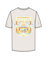 The Mens Tee - Bone - Blenders - Left Chest & Back "AUSTIN" - Printed - Full Color