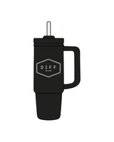 The Tumbler Cup - Black - DiffEyewear - Center Body EST - Printed - White