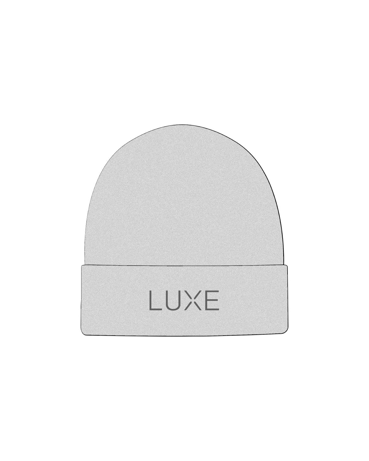 The Beanie - Heather - Lagree Luxe - Center Brim - Embroidered - Charcoal