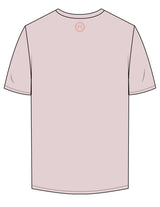 The Mens Tee - Pink - Fit Results - Center Chest & Back Neckline - Full Color