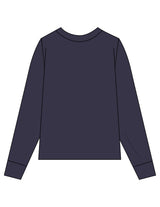 The Mens Heavyweight Long Sleeve - Midnight - UCSD Dance - Center Chest Stacked - Printed - Full Color