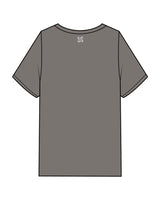 The Mens Heavyweight Tee - Washed Gray - Move Studio - Left Chest Stacked & Back Center Neckline - Printed - Tone on Tone