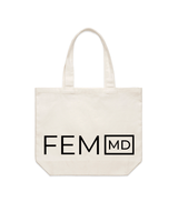 The Tote Bag - Natural - Image Spa MD - FemMD - Black