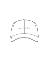 The Dad Hat - White - Lagree North Shore - Center Logo - Black