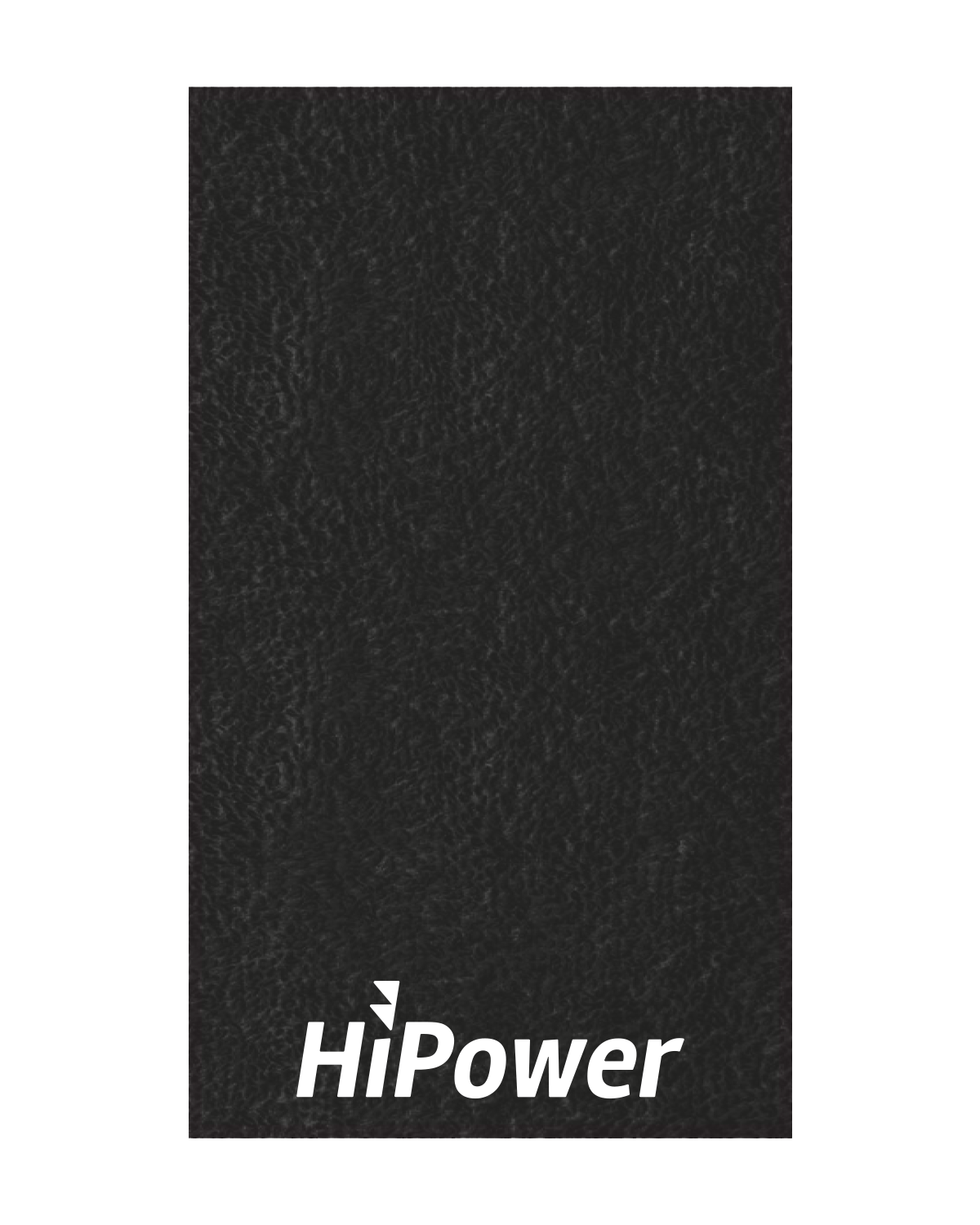 The Gym Towel - Black - HiPower - White