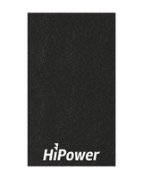 The Gym Towel - Black - HiPower - White