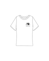 The Baby Tee - White - Pilates Leucadia - Left Chest - White