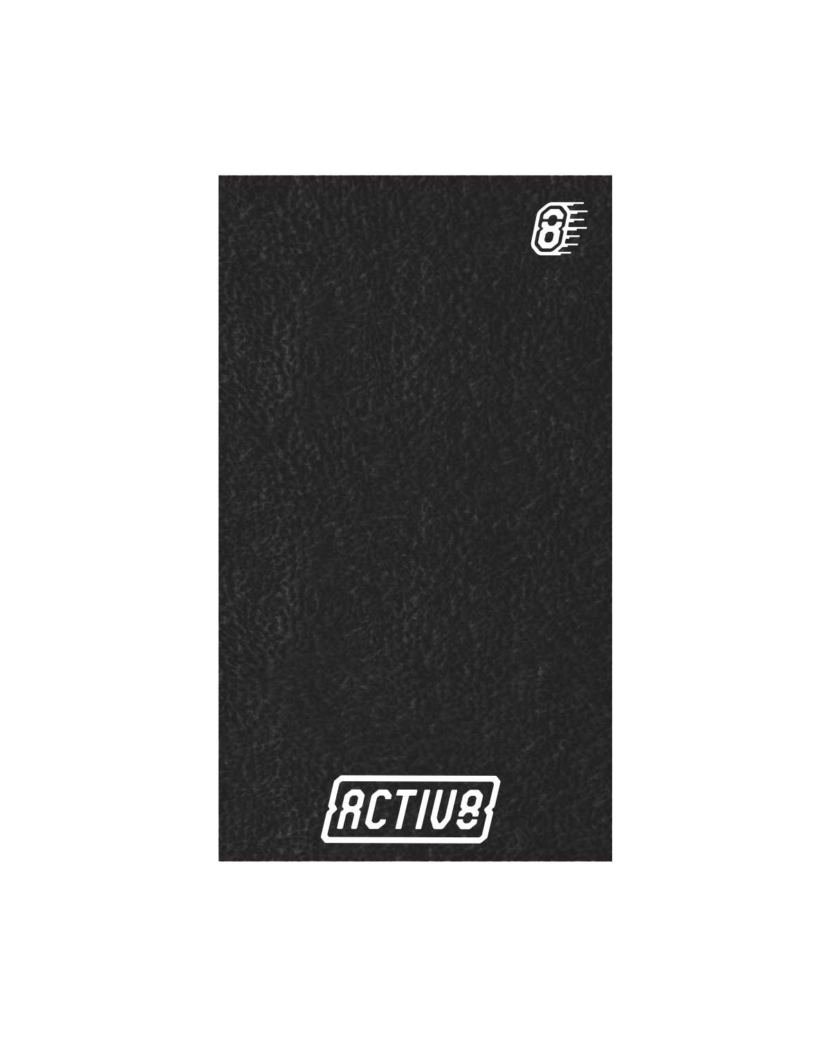 The Gym Towel - Black - Activ8 - Speed 8 / Speed Main - White