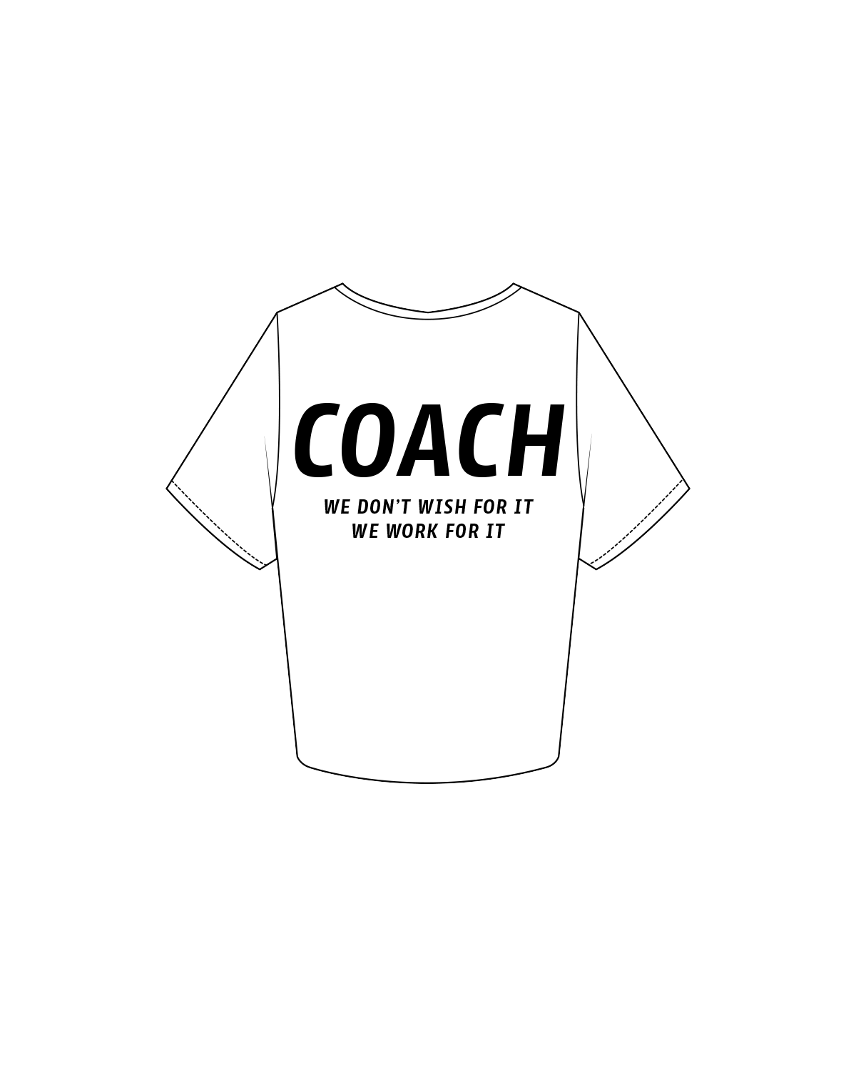 The Crop Tee - White  - HiPower - Coach - Full Color