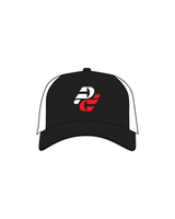 The Trucker Hat - Black - Prime Physiques - Front / Back - Full Color
