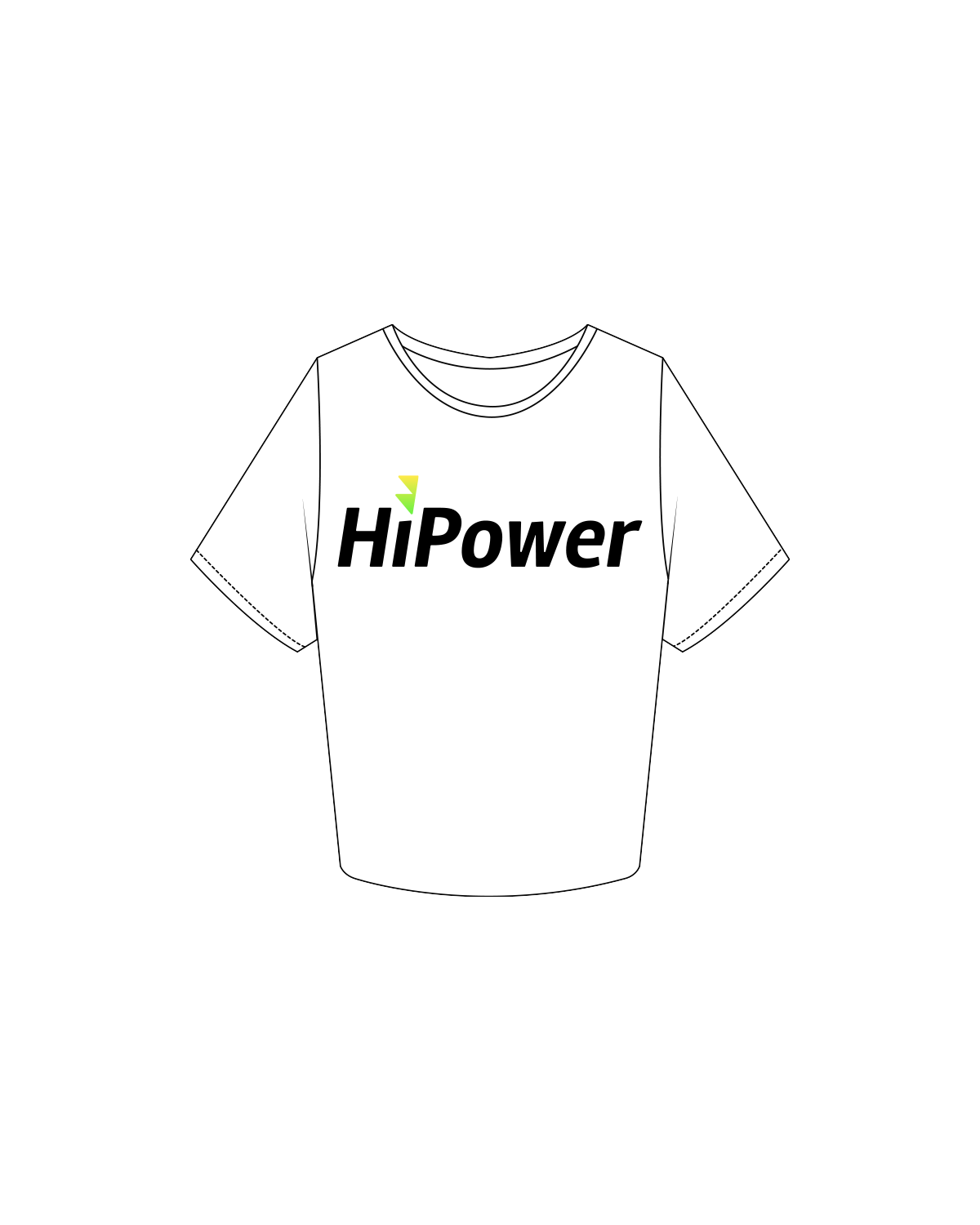 The Crop Tee - White  - HiPower - Coach - Full Color