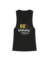 The Womens Racerback Tank - Black - SAMEX - Queen - Full Color