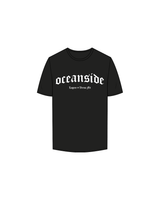 The Mens Tee - Black - Lagree Versa Fit - Oceanside - White