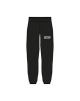 The Classic Sweatpants - Black - Activ8 - Left Thigh - White