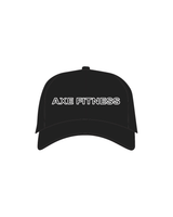 The Dad Hat - Black - Axe Fitness - White