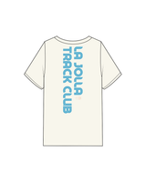 The Womens Heavyweight Tee - Off White - LJTC - Center Chest / Back - Full Color