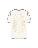 The Mens Tee - Off White - LJTC - Center Chest / Back - Full Color