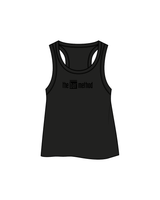 The Crop Tank - Black - The Bar Method - Center Chest / Back - Black