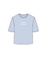 The Womens Oversized Tee - Powder - LJTC - Center Chest / Back - Full Color
