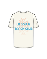 The Mens Tee - Off White - LJTC - Left Chest / Ombre Back - Full Color