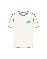 The Mens Tee - Off White - LJTC - Left Chest / Ombre Back - Full Color
