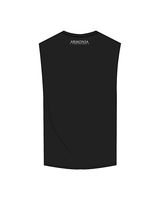 The Muscle Tank - Black - Armonia - Left Chest / Back - White